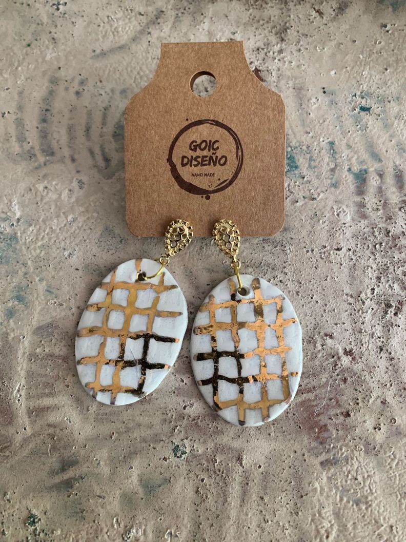 aros de porcelana al horno hechos a mano diseño exclusivo