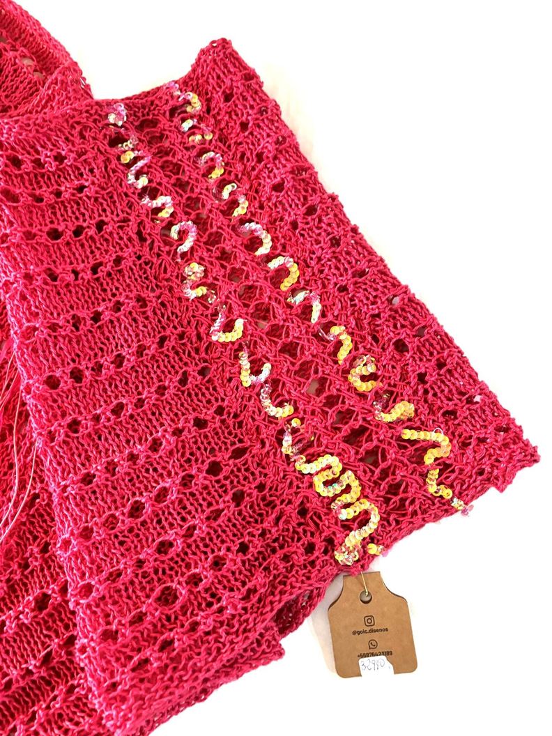 poncho de lino hecho a mano diseño exclusivo-2
