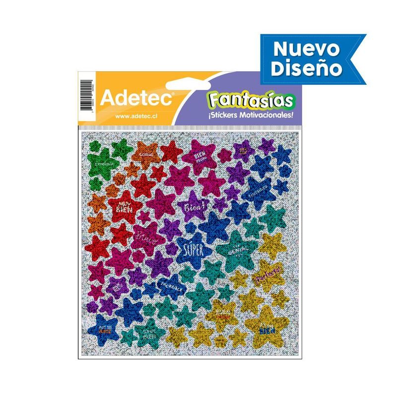 Etiqueta Escolar Diseño Estrellitas-1