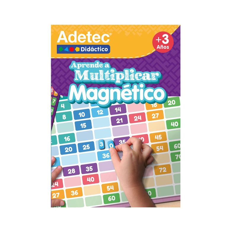 TABLA DE MULTIPLICAR - LÁMINAS MAGNÉTICAS INTERACTIVAS-0