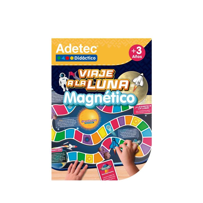 JUEGO VIAJE A LA LUNA -  LÁMINAS MAGNÉTICAS INTERACTIVAS-0