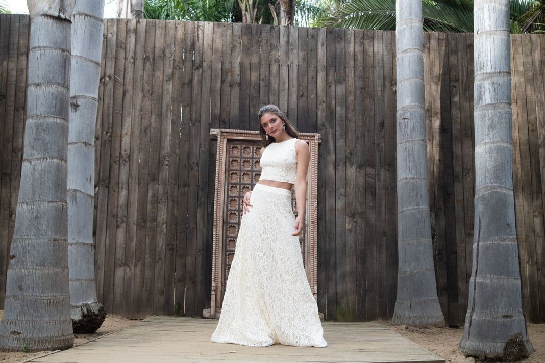 VESTIDO DE NOVIA 2 PIEZAS CONJUNTO EVA IVORY-1