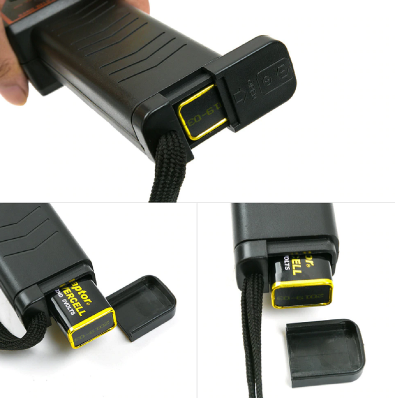 PALETA DETECTOR METALES SEGURIDAD GUARDIAS AA20-2