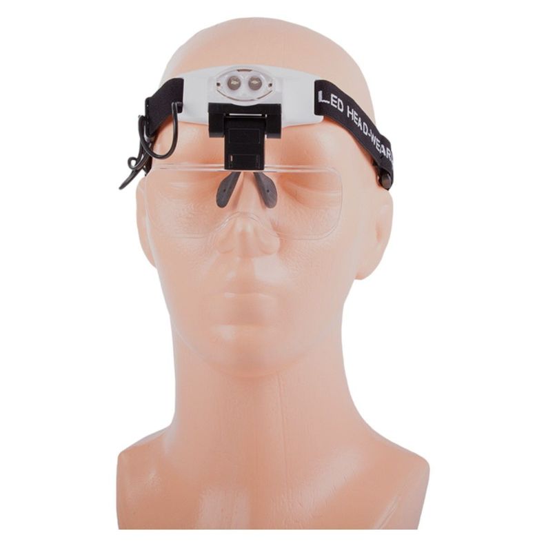 Lupa Cabeza Dupliled 5 lentes multiples aumentos Nb74-0