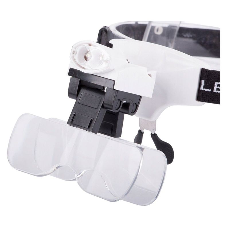 Lupa Cabeza Dupliled 5 lentes multiples aumentos Nb74-6