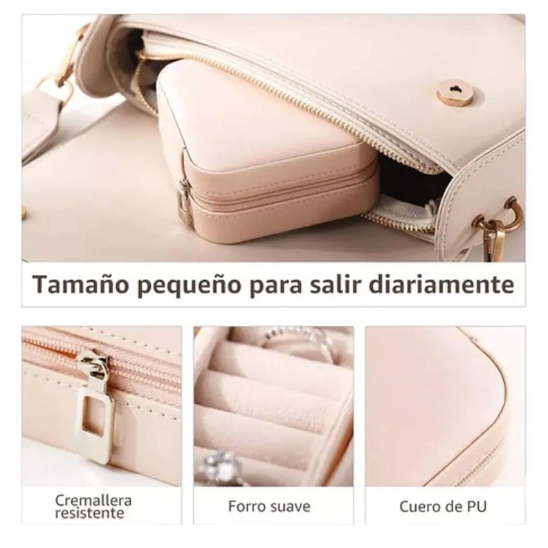 JOYERO VIAJERO MINI ORGANIZADOR DE JOYAS VIAJERO NC50	-3
