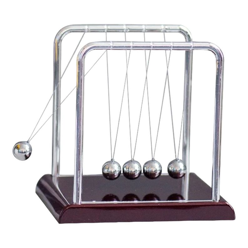 Pendulo De Newton Cinetico sobre mesa  Giratorio Nb76-5