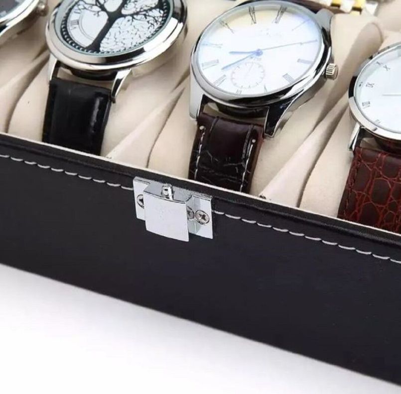 Organizador Para 12 Relojes Joyas AC91-4