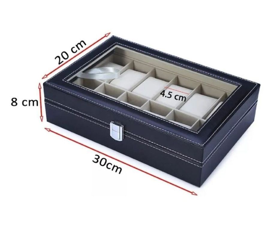 Organizador Para 12 Relojes Joyas AC91-2