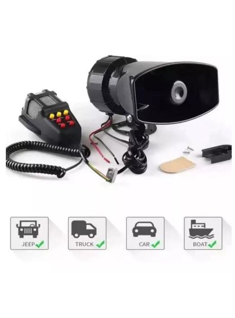 Megafono Automovil Potente 100 Watts con sirena 12 volt Ap04-6