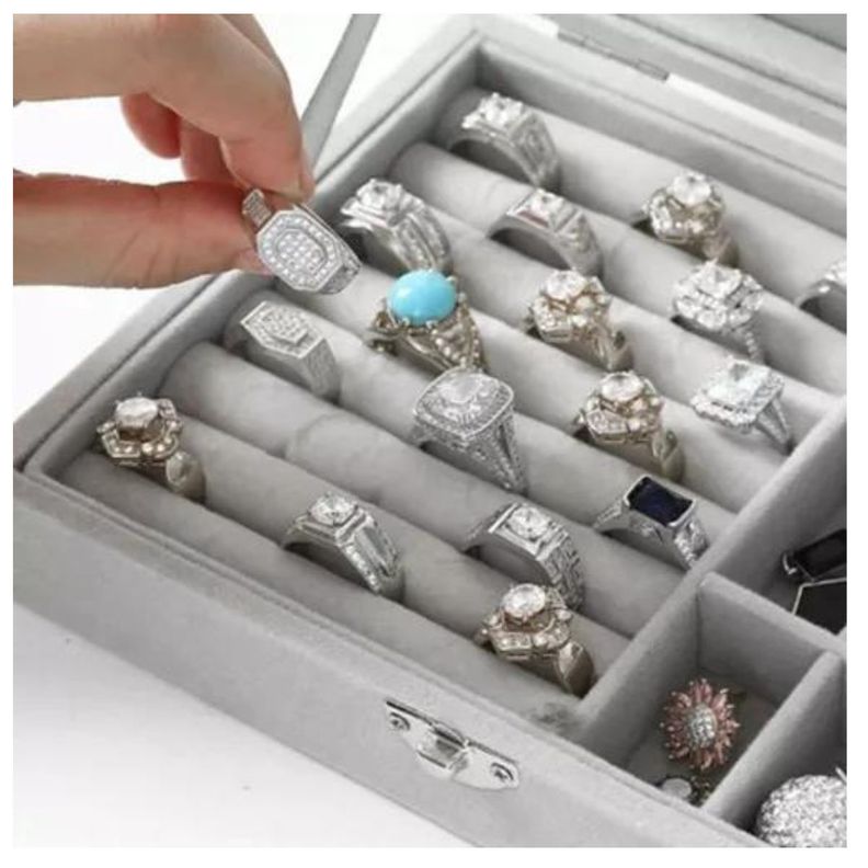 JOYERO MULTIUSOS  ORGANIZADOR PORTATIL COLLARES ANILLOS NB22-3
