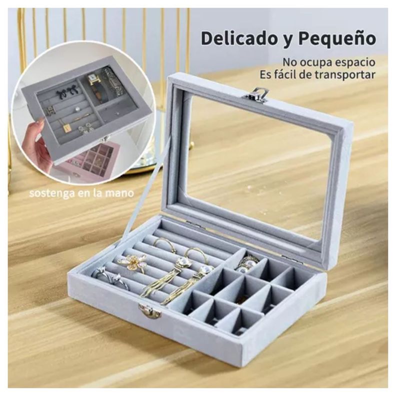 JOYERO MULTIUSOS  ORGANIZADOR PORTATIL COLLARES ANILLOS NB22-4
