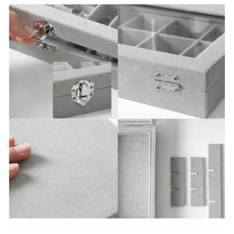 JOYERO MULTIUSOS  ORGANIZADOR PORTATIL COLLARES ANILLOS NB22-6