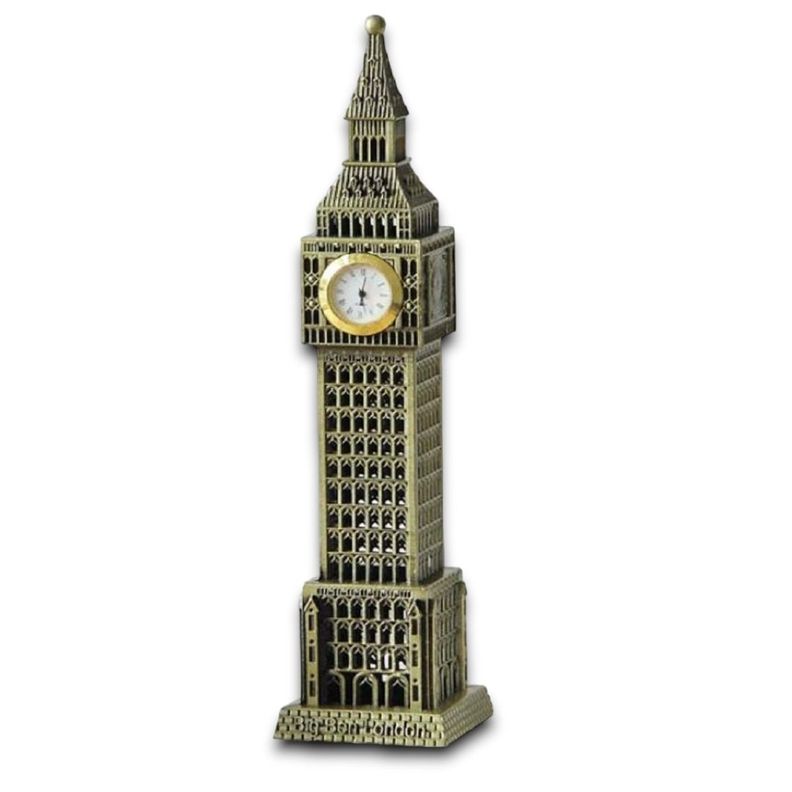 RELOJ DE MESA BIG BEN  METALICO ESTILO VINTAGE AK54-0