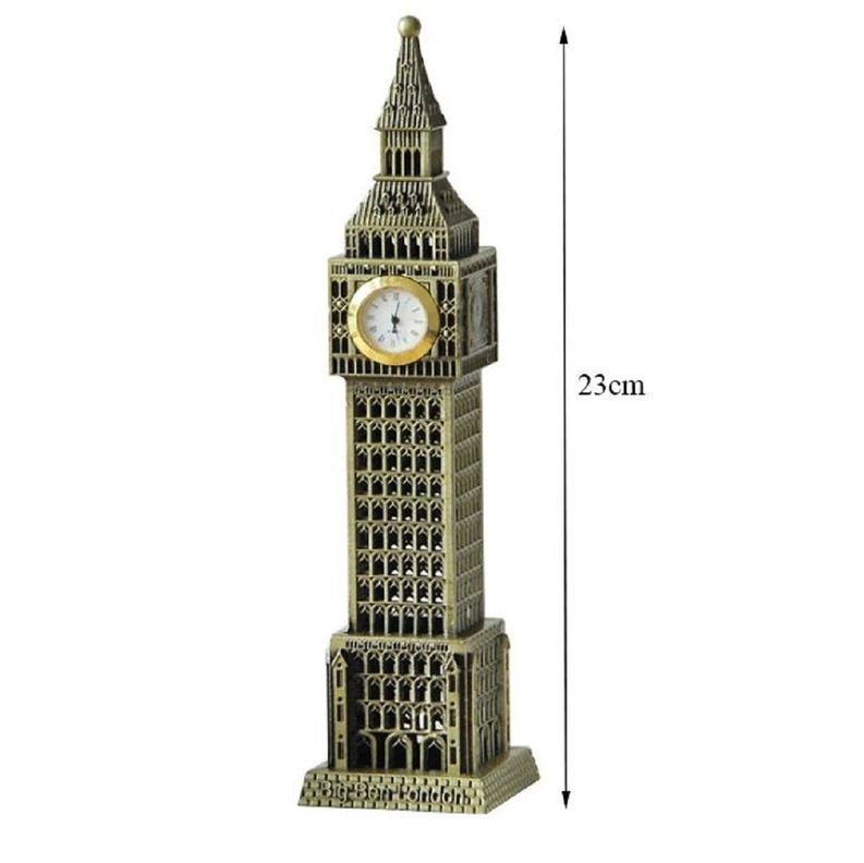RELOJ DE MESA BIG BEN  METALICO ESTILO VINTAGE AK54-3