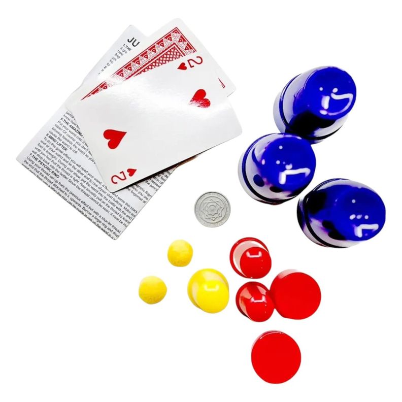 SET MAGIA 45 TRUCO DIVERSIÓN ILUSIONISMO MAGO NC29-4