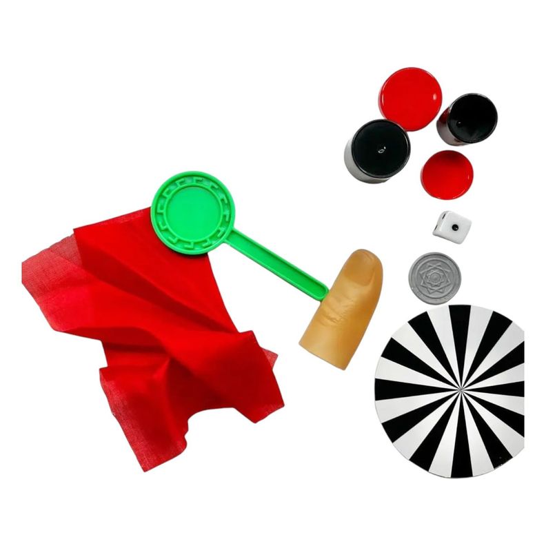 SET MAGIA 45 TRUCO DIVERSIÓN ILUSIONISMO MAGO NC29-6
