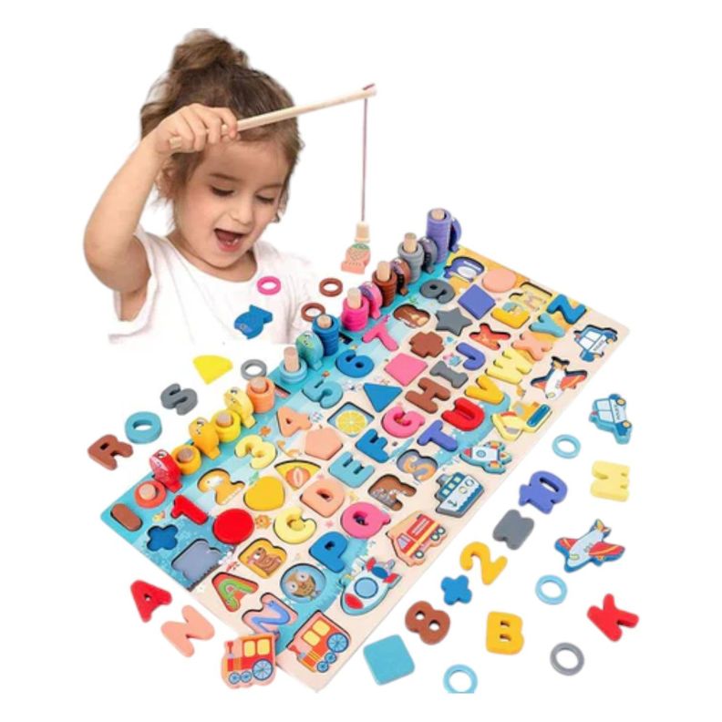 TABLERO MULTIFUNCIONAL DIDACTICO MONTESSORI NC23-0