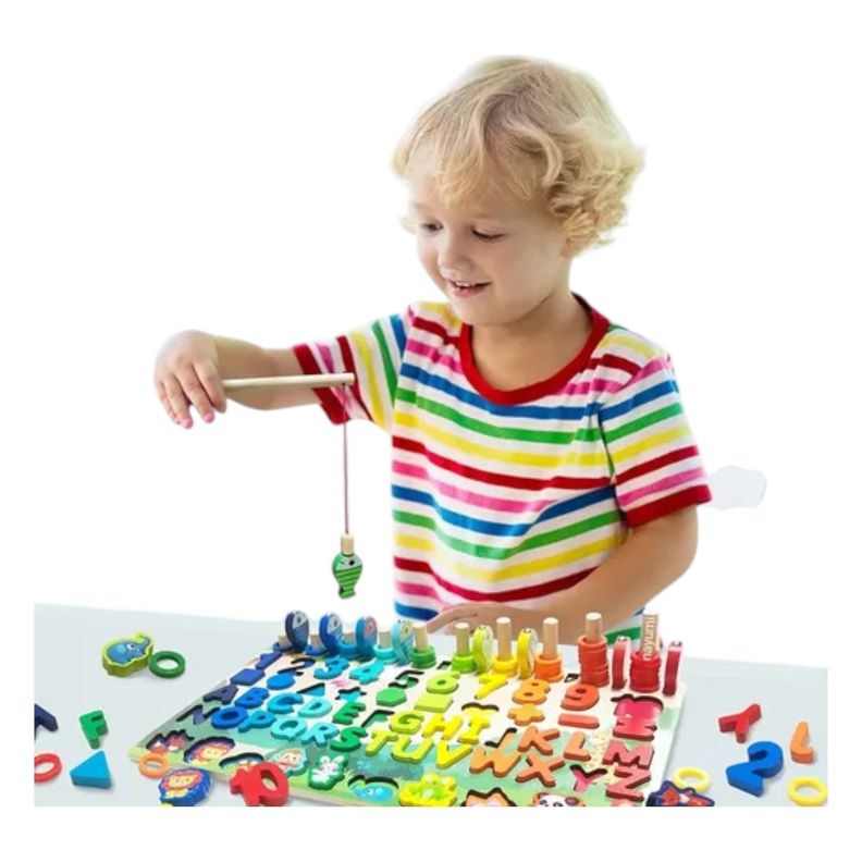 TABLERO MULTIFUNCIONAL DIDACTICO MONTESSORI NC23-6