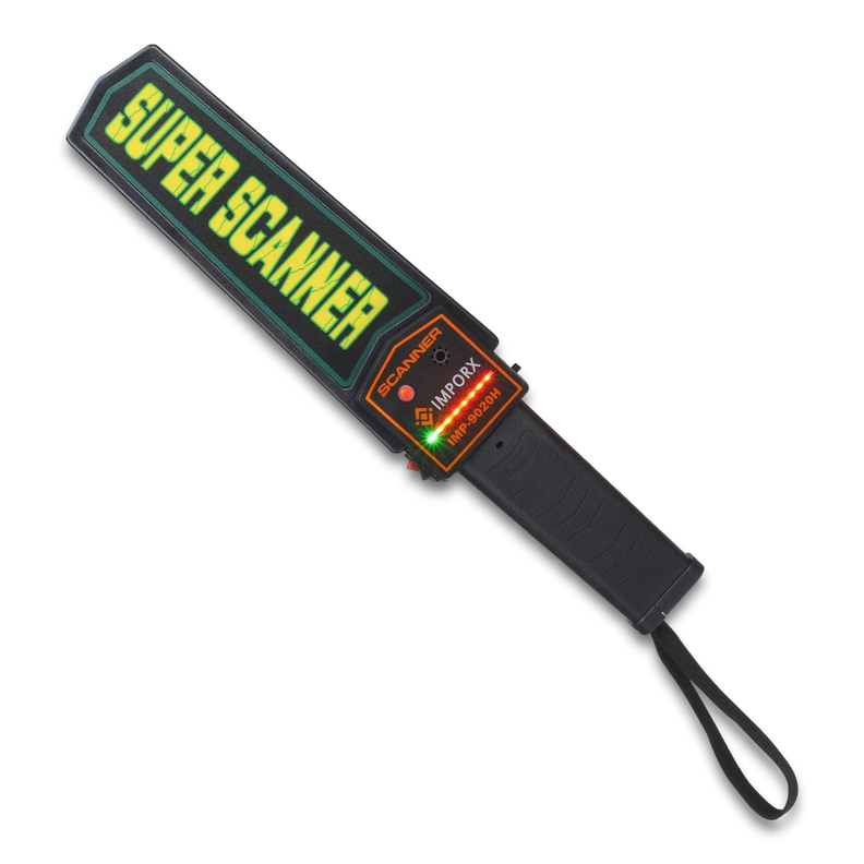 PALETA DETECTOR METALES SEGURIDAD SONIDO Y/O VIBRACION AA20-0