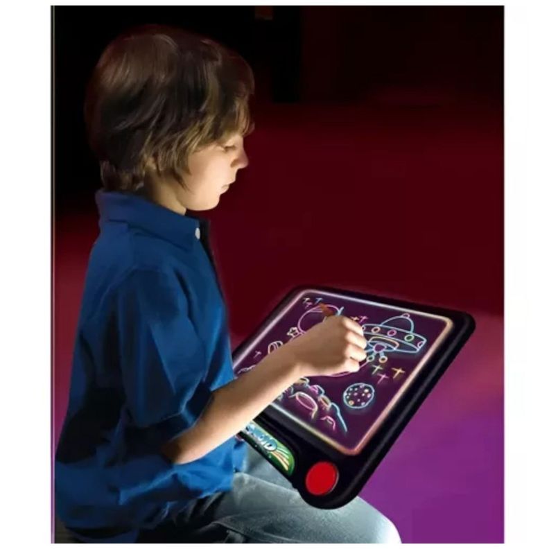 PIZARRA MAGICA GLOW NEON 3D LUMINOSA  NC56-3