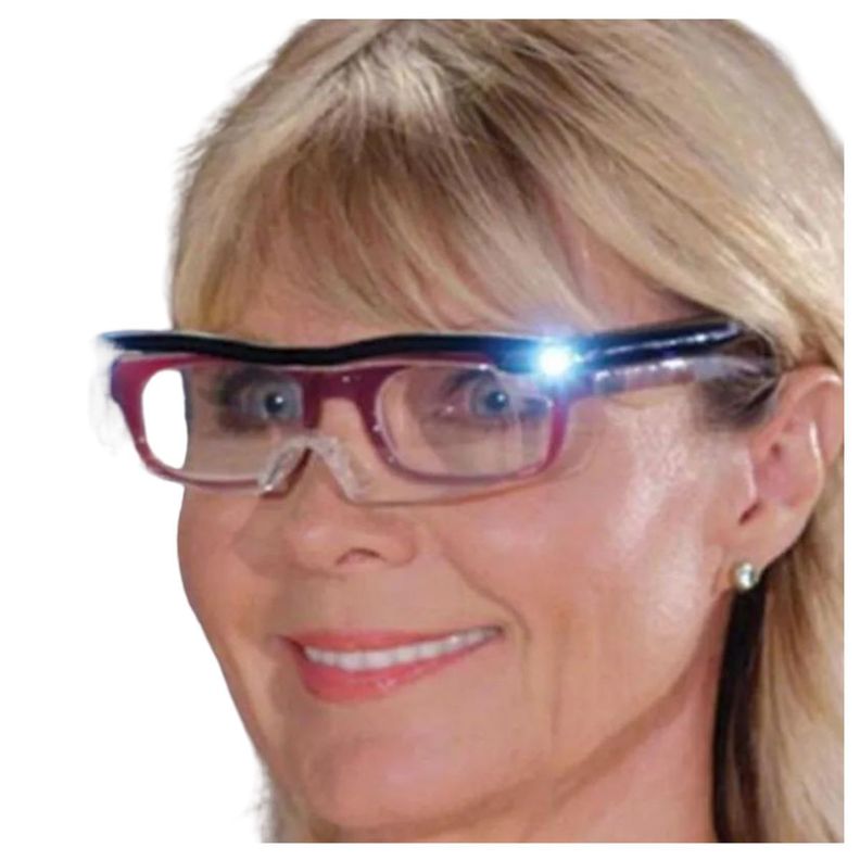 Lentes Lupa Luz Led Anti Luz Azul 160% Recargable Na89-6