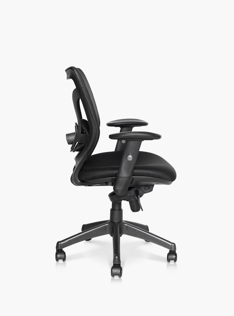 Silla Oficina Black Base Nylon Negro-2