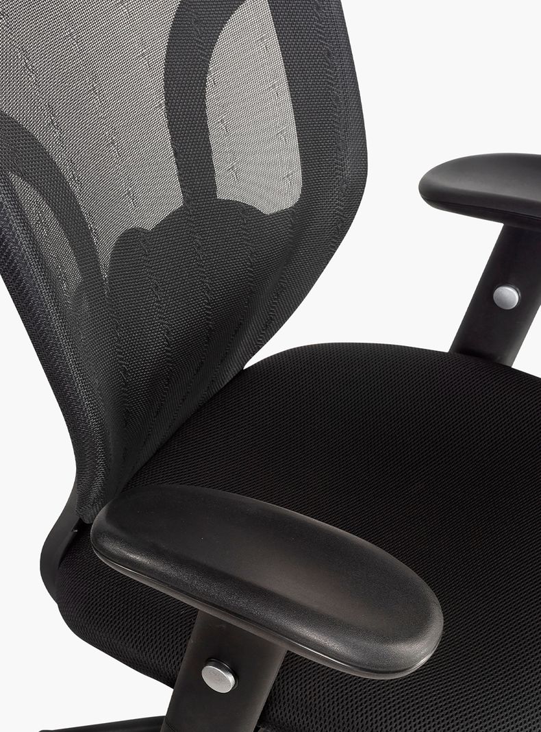 Silla Oficina Black Base Nylon Negro-3