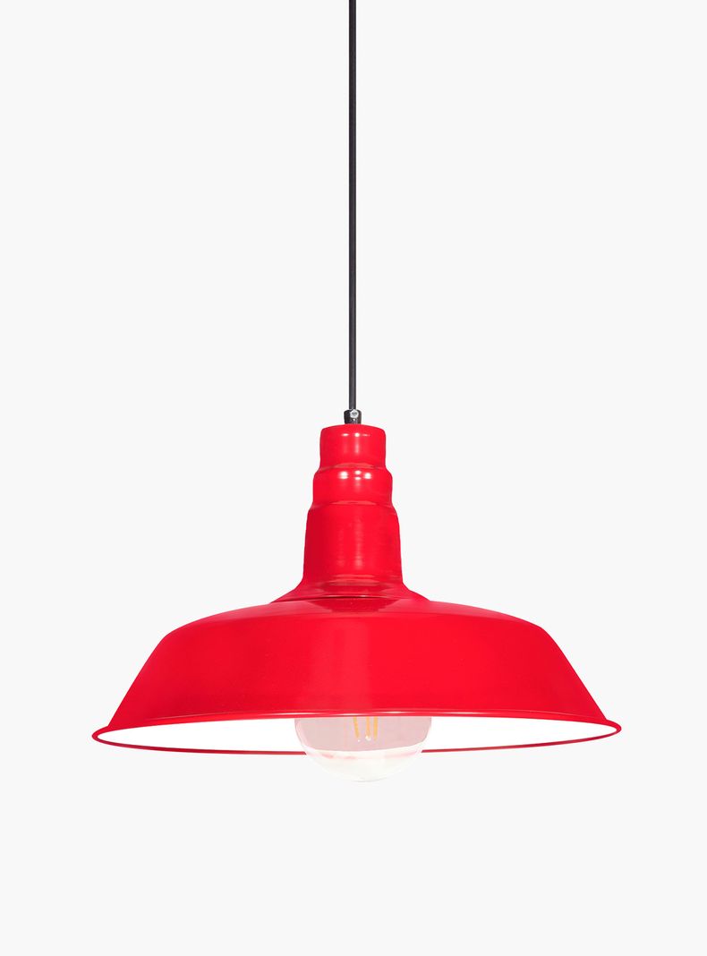 Lampara de Colgar ISI Rojo
