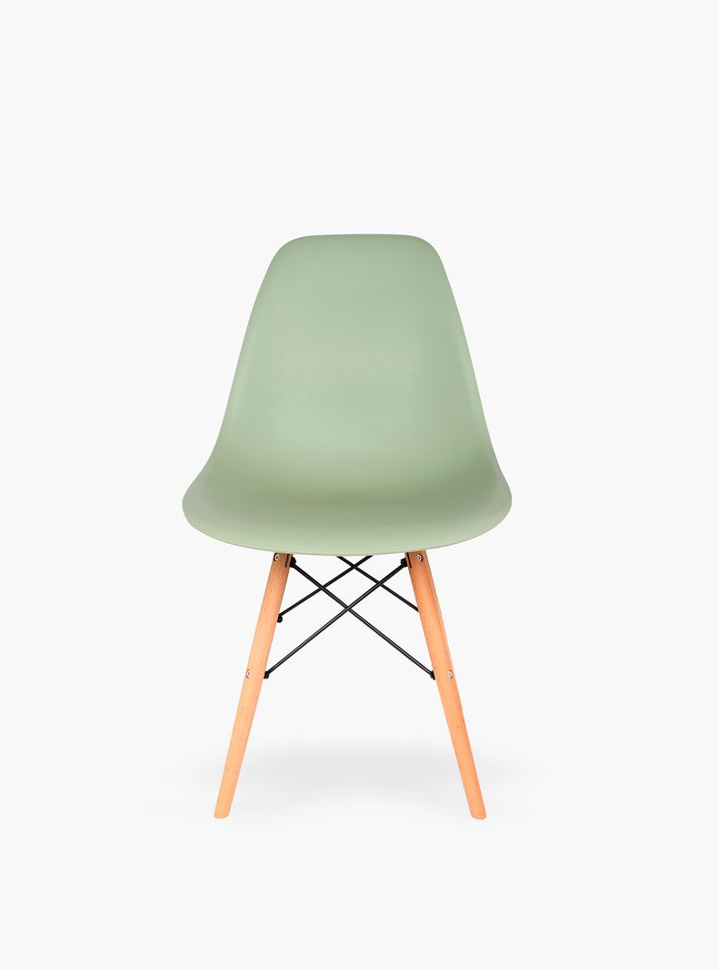 Pack 4 Sillas Comedor Eames DSW Menta-1