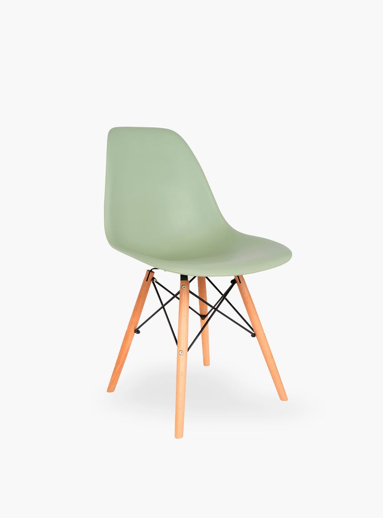 Pack 4 Sillas Comedor Eames DSW Menta-2