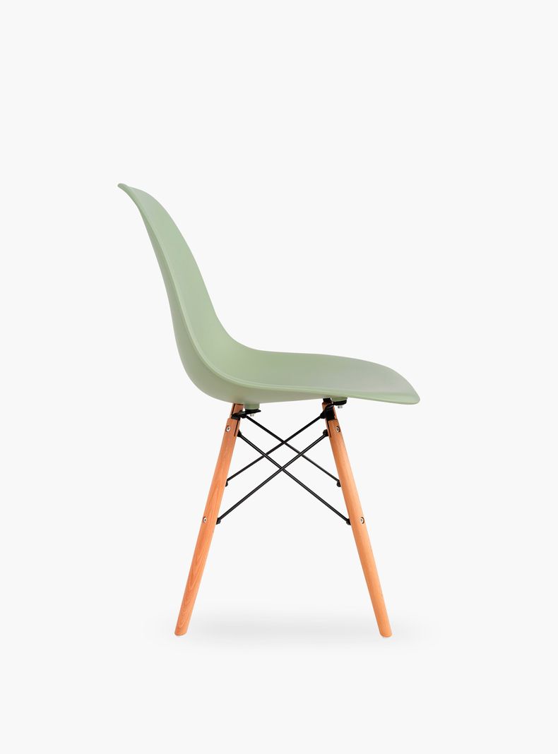 Pack 4 Sillas Comedor Eames DSW Menta-3