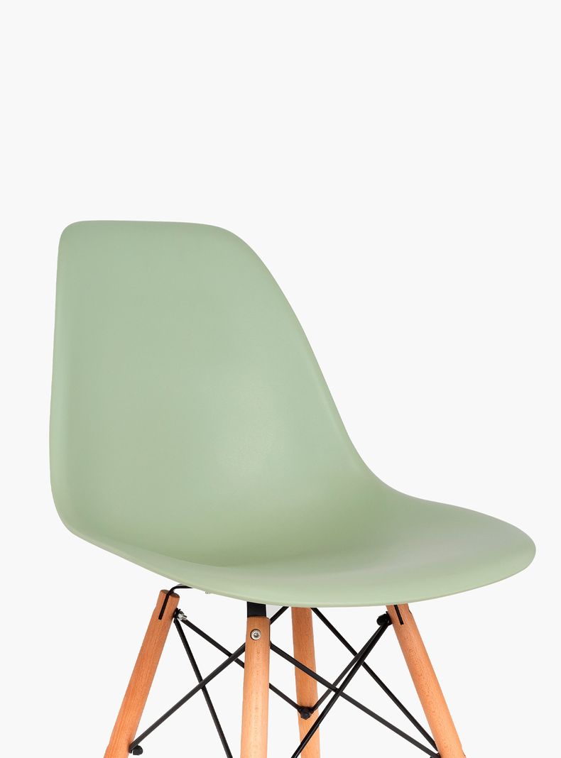 Pack 4 Sillas Comedor Eames DSW Menta-4