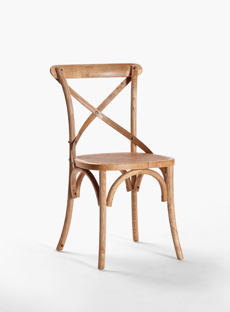 Silla Madera Tradition Junco Olmo Envejecido-2