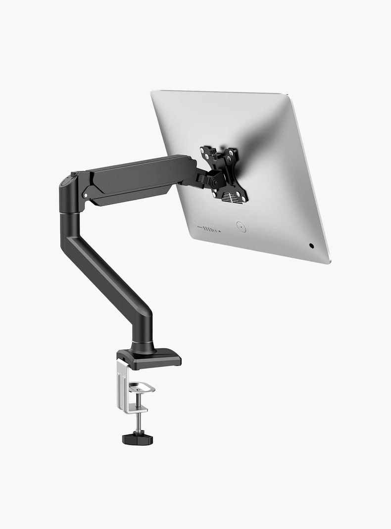 Soporte Monitor Escritorio Simple Negro-0