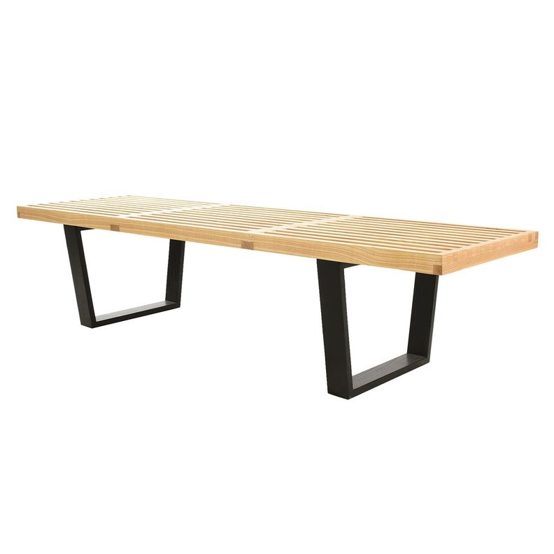 Banqueta de Madera Nelson (Réplica)-0