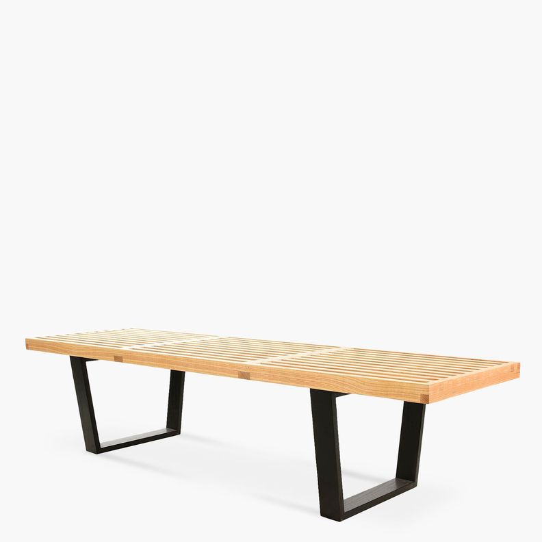 Banqueta de Madera Nelson (Réplica)-3