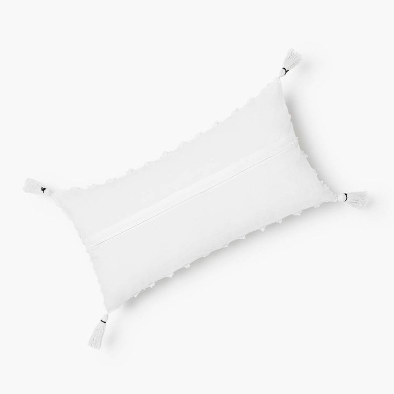 Funda Cojin algodón Royal 60x30 Blanco-2