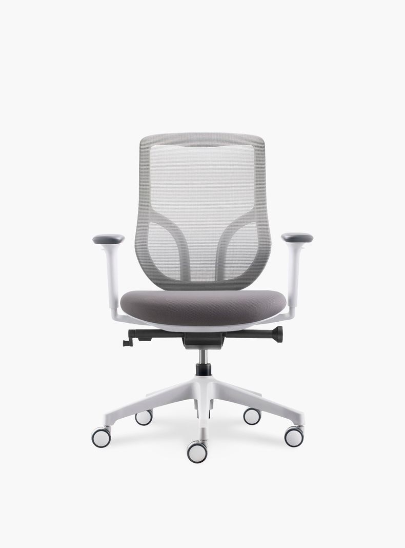 Silla oficina Chic Gris Claro-0