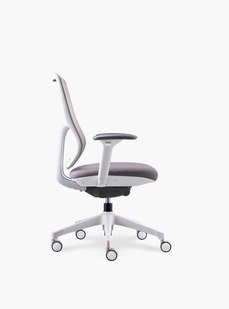 Silla oficina Chic Gris Claro-2
