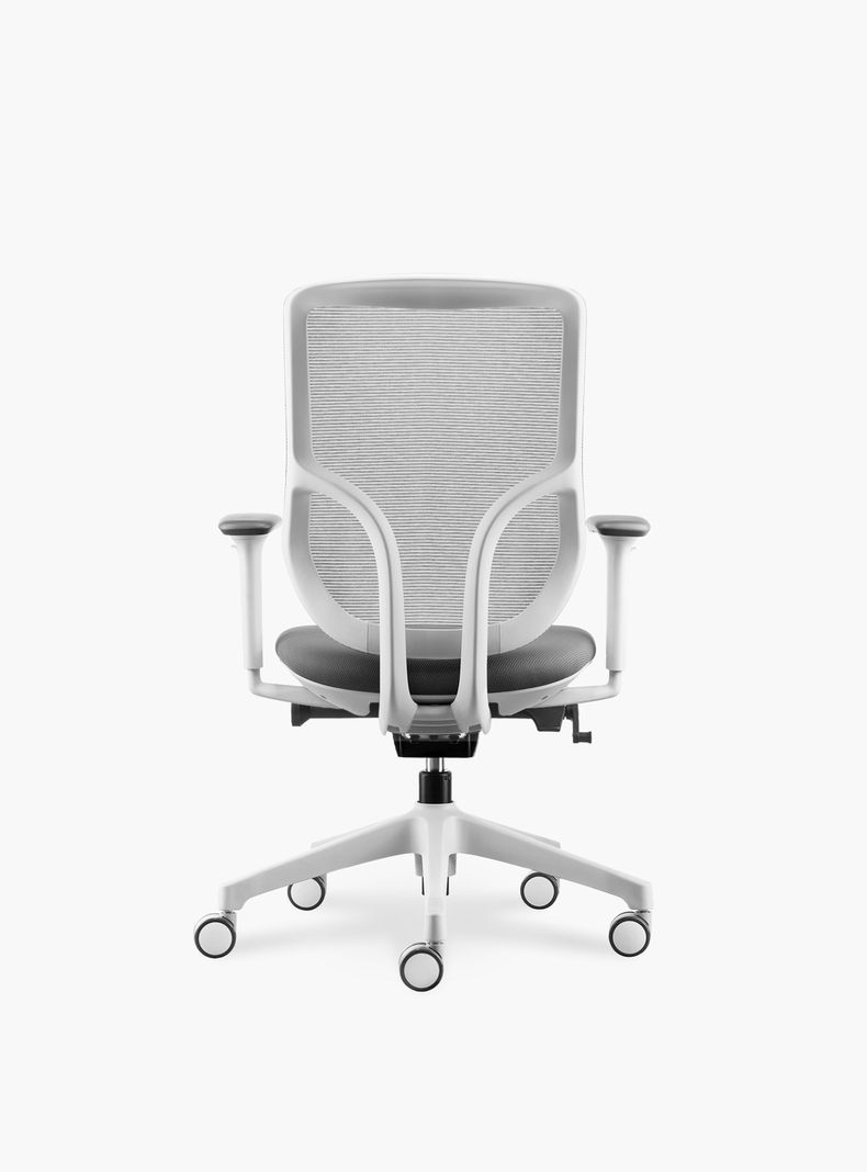 Silla oficina Chic Gris Claro-3