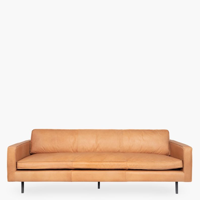 Sofa 3C Sinatra Cuero Cognac-0