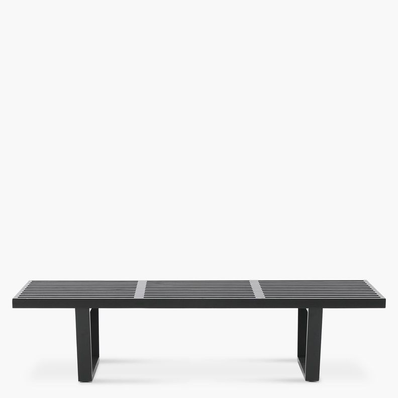 Banqueta de Madera Nelson (Réplica) Negro-0