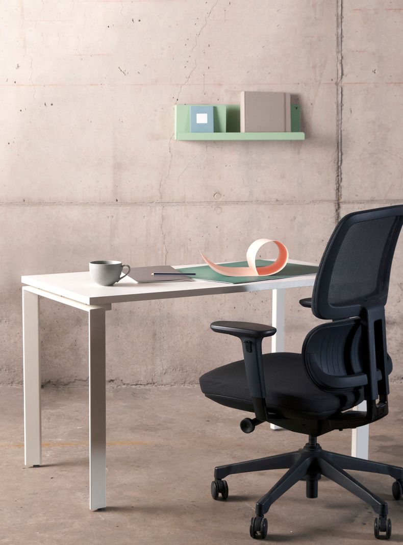 Escritorio Space 140x60 Blanco-9