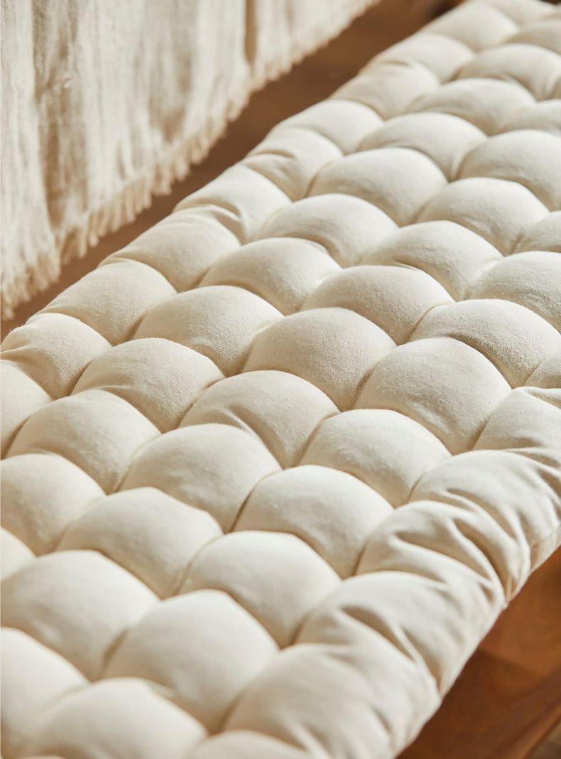 Cojin Banqueta Algodón Gavema 120x40 Beige-3