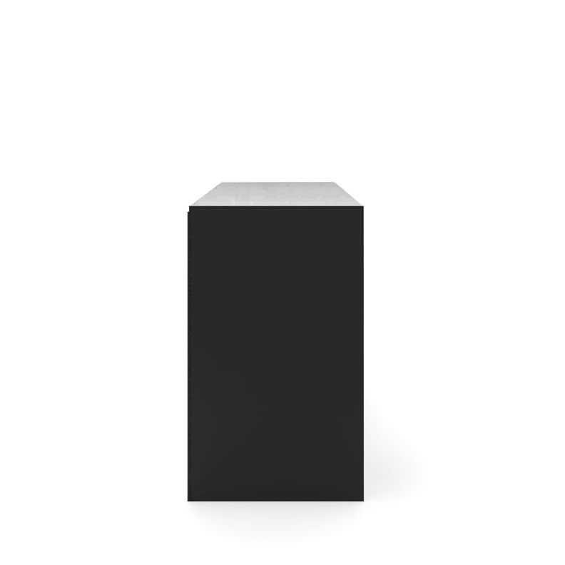 Gabinete Oficina Medio Metálico Con puertas Negro-2