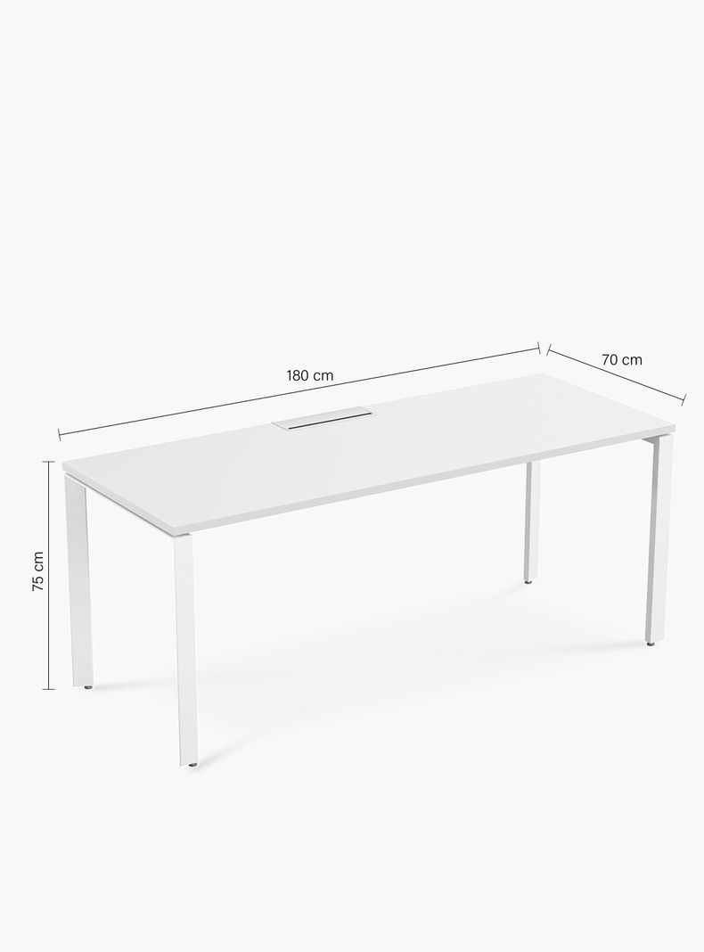Escritorio Space 180x70 Blanco-8