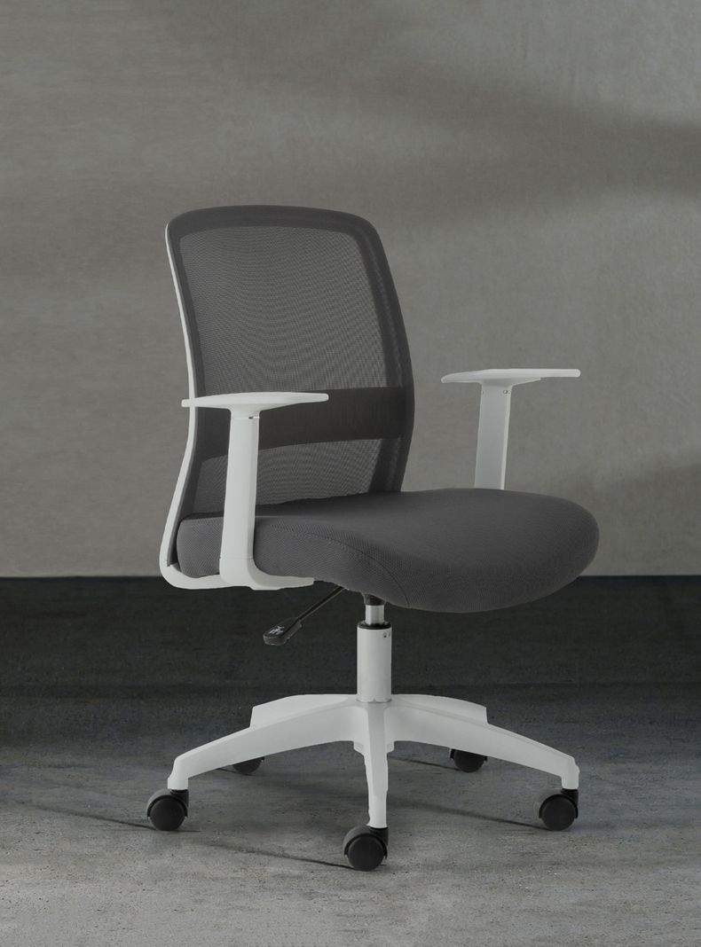 Silla Oficina Mesh Gris-1