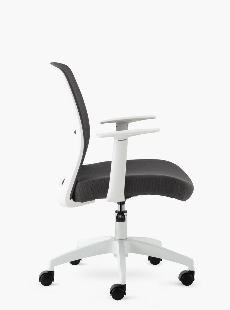 Silla Oficina Mesh Gris-3