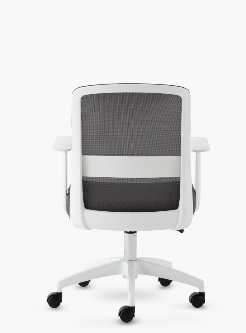 Silla Oficina Mesh Gris-4